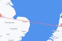Flyg från Nottingham, England till Amsterdam, Nederländerna