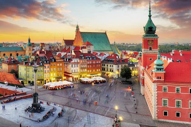Warszawa Scavenger Hunt og beste landemerker selvguidet tur