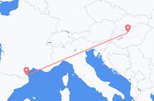 Flyreiser fra Perpignan, Frankrike til Budapest, Ungarn