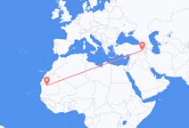 Flyreiser fra Atar, Mauritania til Van, Tyrkia