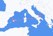 Flyreiser fra Bari, til Palma