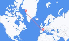 Flights from Upernavik, Greenland to Barcelona, Spain