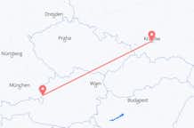 Flyreiser fra Krakow, til Salzburg