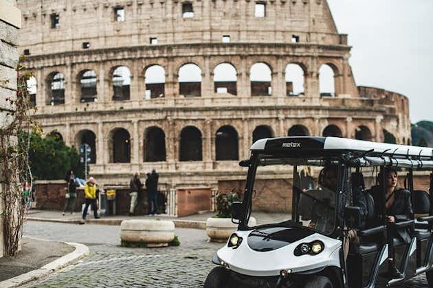 Tour privado guiado por Roma en carrito de golf