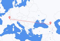 Flights from Nalchik, Russia to Dole, France