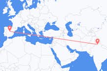 Flights from Chandigarh to Madrid