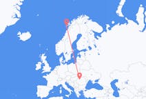 Flights from Cluj-Napoca, Romania to Leknes, Norway