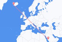 Flyg från Ta if, Saudiarabien till Reykjavík, Saudiarabien