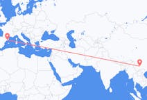 Flüge von Kunming, China nach Barcelona, Spanien