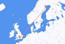 Flyreiser fra Skelleftea, Sverige til Southampton, England