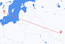 Fly fra Voronezj til Växjö