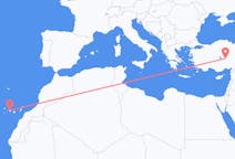 Flights from Tenerife, Spain to Nevşehir, Turkey