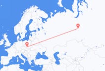 Fly fra Surgut til Katowice