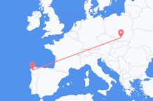Flyreiser fra Santiago de Compostela, til Krakow