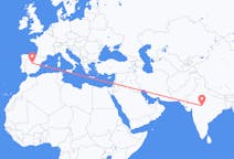 出发地 印度出发地 博帕尔目的地 西班牙马德里的航班