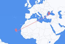 Flyrejser fra São Vicente, Kap Verde til Zonguldak, Tyrkiet