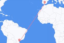 Vluchten van Joinville, Brazilië naar Malaga, Spanje
