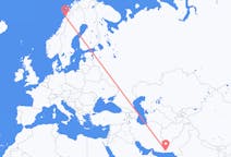 Flights from Turbat, Pakistan to Bodø, Norway