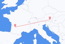 Flights from Graz to Bergerac