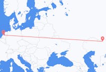 Flyg från Aqtöbe, Kazakstan till Amsterdam, Nederländerna