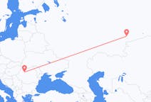Vols depuis la ville de Tcheliabinsk vers la ville de Cluj-Napoca