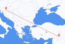 Flyrejser fra Zagreb til Sanliurfa