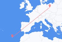 Flights from Funchal, Portugal to Poznań, Poland