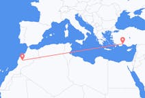 出发地 摩洛哥出发地 马拉喀什目的地 土耳其安塔利亚的航班