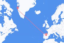 Vluchten van Madrid, Spanje naar Sisimiut, Groenland