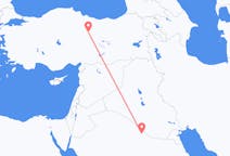 Flights from Rafha, Saudi Arabia to Sivas, Turkey