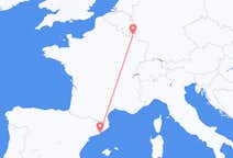 Flyg från Luxemburg, Luxemburg till Barcelona, Spanien
