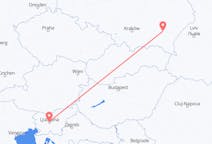 Flights from Ljubljana, Slovenia to Rzeszów, Poland