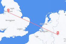 Flyg från Manchester, England till Köln, Tyskland