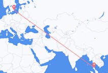 Flyrejser fra Surat Thani-provinsen, Thailand til Kalmar, Sverige