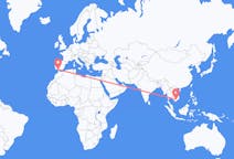Flyrejser fra Ho Chi Minh-byen til Jerez