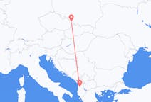 Flights from Tirana, Albania to Ostrava, Czechia