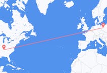 Flights from Nashville, the United States to Poznań, Poland