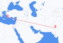 Flyg från Rahim Yar Khan, Pakistan till Rhodes, England, Grekland
