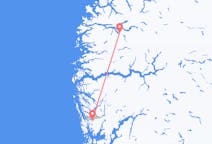 Voli da Sandane, Norvegia a Bergen, Norvegia
