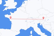 Рейсы из Граца, Австрия в Нант, Франция