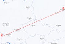 Flights from Warsaw in Poland to Strasbourg in France