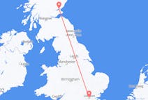 Flyreiser fra Dundee, Skottland til London, England