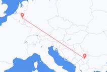 出发地 塞尔维亚来自 尼什目的地 比利时列日的航班
