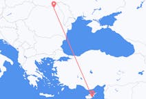 Vluchten van Suceava, Roemenië naar Larnaca, Cyprus