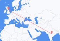 Flights from Nagpur, India to Newcastle upon Tyne, England