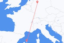 Flyrejser fra Paderborn, Tyskland til Mahon, Spanien