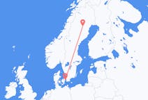 Vols d’Arvidsjaur, Suède pour Copenhague, Danemark