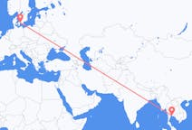 Flyreiser fra Pattaya, til København