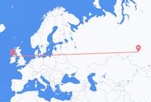 Flights from Tomsk, Russia to Donegal, Ireland