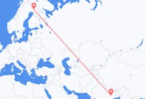 Flights from Ranchi, India to Rovaniemi, Finland